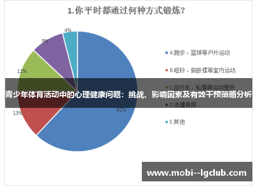 青少年体育活动中的心理健康问题：挑战、影响因素及有效干预策略分析
