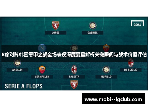 B席对阵韩国意甲之战全场表现深度复盘解析关键瞬间与战术价值评估 B席对阵韩国意甲之战全场表现深度复盘解析关键瞬间与战术价值评估