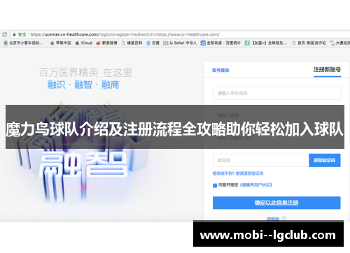 魔力鸟球队介绍及注册流程全攻略助你轻松加入球队